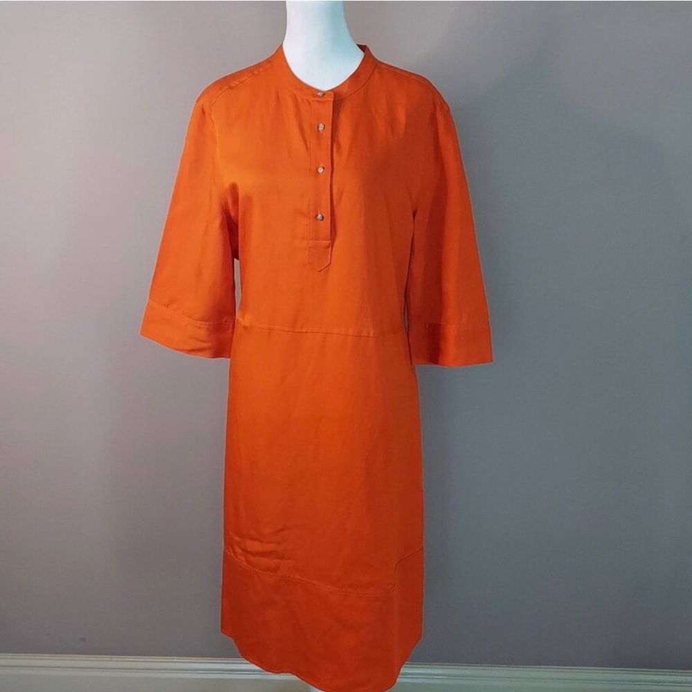 L.K. Bennett Tangerine Shift Dress